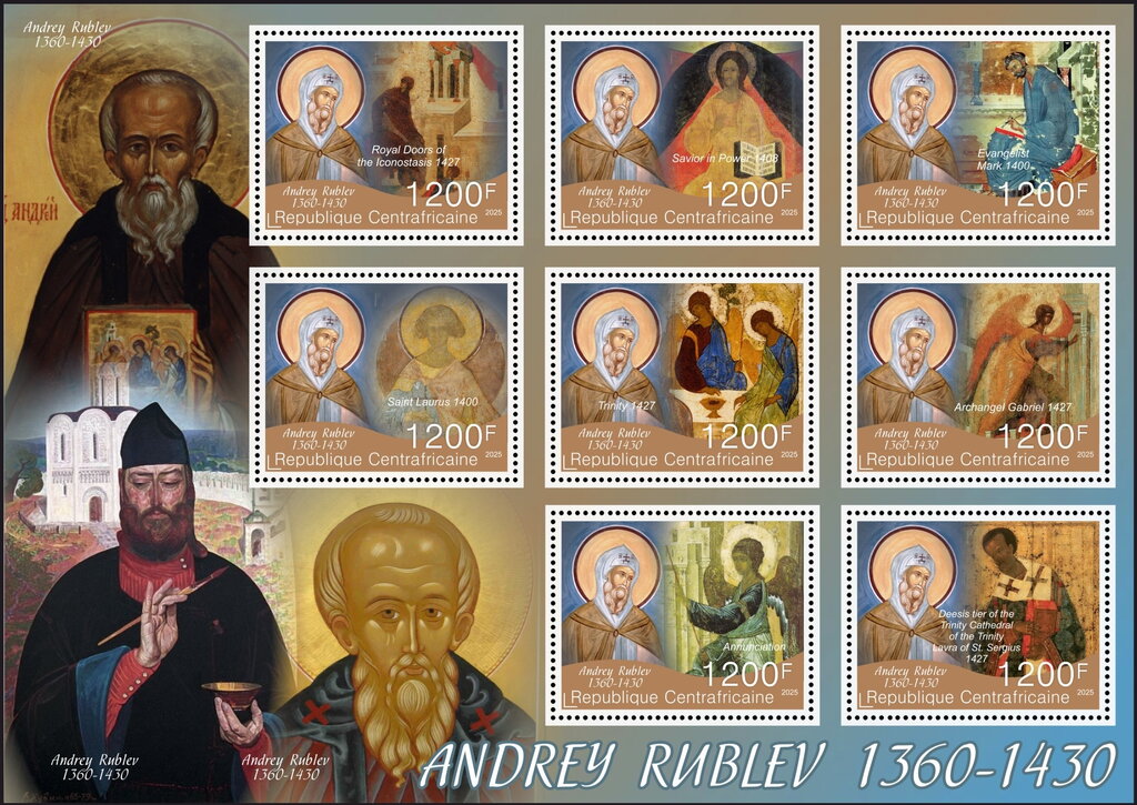 Russian Icons by Andrei Rublev