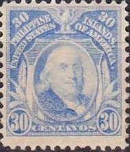 Stamp, Benjamin Franklin (1706-1790), Philippines,  