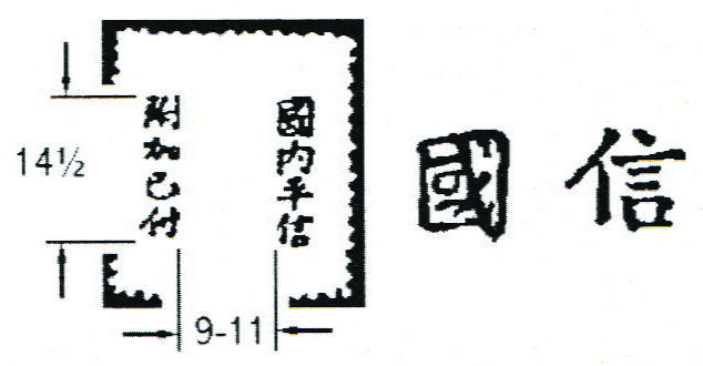 Anhwei surcharged