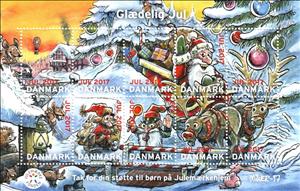 Mini Sheet, Christmas 2017, Denmark Stamps - Christmas Seals,  , Christmas