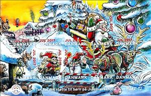 Mini Sheet, Christmas 2017, Denmark Stamps - Christmas Seals,  , Christmas