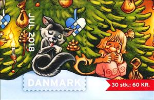 Booklet, Christmas 2018, Denmark Stamps - Christmas Seals,  , Christmas