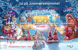 Mini Sheet, Christmas 2019, Denmark Stamps - Christmas Seals,  , Christmas