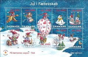 Mini Sheet, Christmas 2020, Denmark Stamps - Christmas Seals,  , Christmas