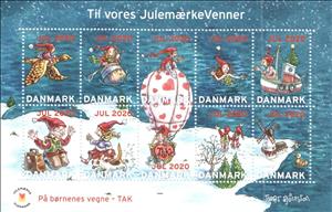 Mini Sheet, Christmas 2020, Denmark Stamps - Christmas Seals,  , Christmas