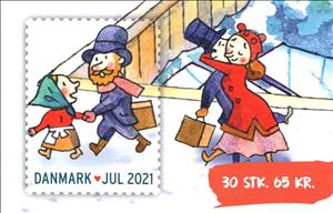 Booklet, Christmas 2021, Denmark Stamps - Christmas Seals,  , Christmas