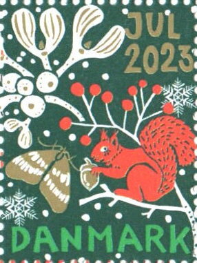 Stamp, Christmas 2023, Denmark Stamps - Christmas Seals,  , Christmas