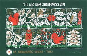Mini Sheet, Christmas 2023, Denmark Stamps - Christmas Seals,  , Christmas