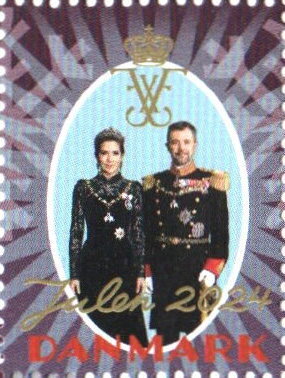 Stamp, Christmas 2024, Denmark Stamps - Christmas Seals,  , Christmas, Royalty