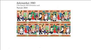 Mini Sheet, Reprint of 1983 Issue, Denmark Stamps - Christmas Seals,  , Christmas