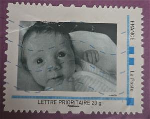 Stamp, Baby, France,  , Children