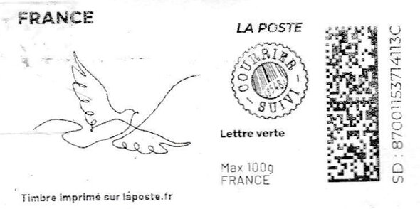 Doodle Dove 2 Courrier Suivi