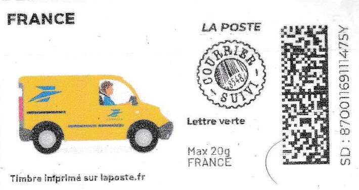 Electric Post Van. Courrier Suivi
