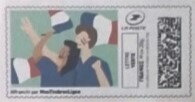 Stamp, France Women's Football Fans, France,  , Football (Soccer), Sports