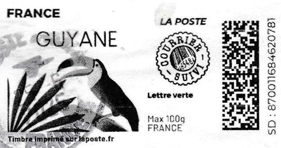 Guyane. Courrie Suivi