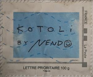 Stamp, Kotoli by Nend, France,  , Drawings