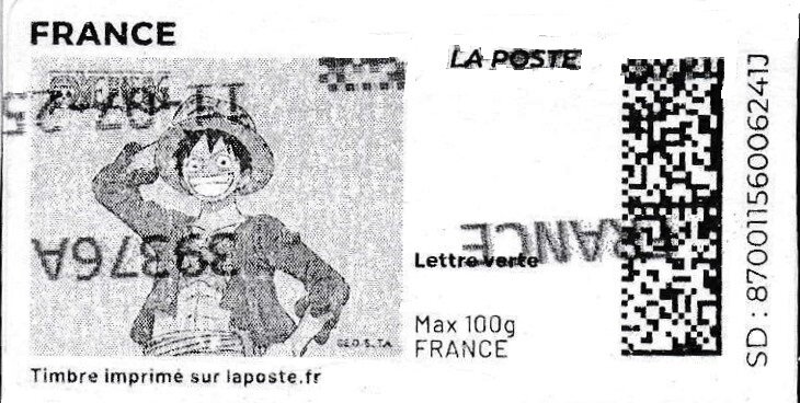 Luffy in grey