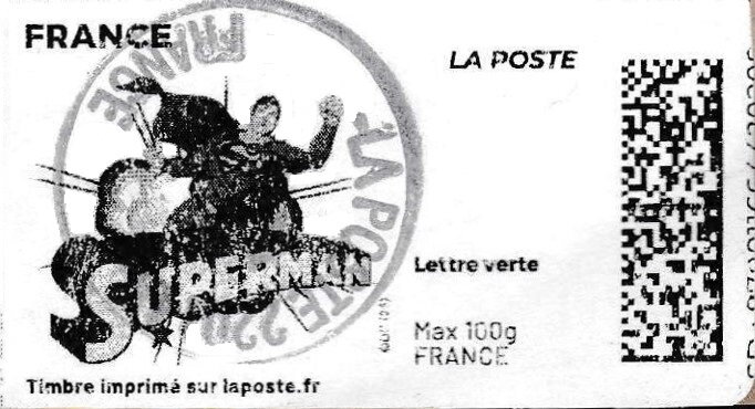 Superman in black