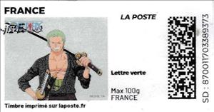 Stamp, Zoro, France,  , Cartoons