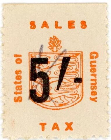 Sales Tax Five Shillings
