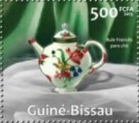 Stamp, Old Ceramics and Porcelain, Guinea-Bissau,  , Ceramics