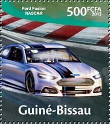 Stamp, Racing Cars, Guinea-Bissau,  , Cars, Motor Racing, Racing Cars
