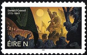 Stamp, Daniel O'Connell, Ireland,  , Anniversaries and Jubilees, Famous People, Revolutionaries