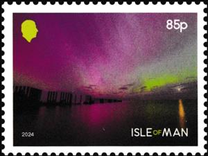 Stamp, The Beauty of the Aurora Borealis, Isle of Man,  , Aurora Borealis / Aurora Australis