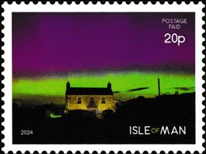 Stamp, The Beauty of the Aurora Borealis, Isle of Man,  , Aurora Borealis / Aurora Australis