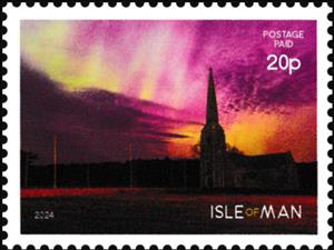 Stamp, The Beauty of the Aurora Borealis, Isle of Man,  , Aurora Borealis / Aurora Australis
