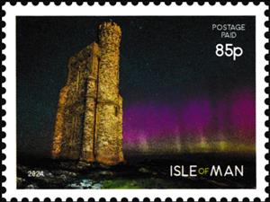 Stamp, The Beauty of the Aurora Borealis, Isle of Man,  , Aurora Borealis / Aurora Australis
