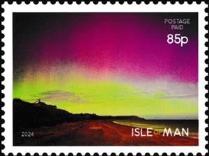 Stamp, The Beauty of the Aurora Borealis, Isle of Man,  , Aurora Borealis / Aurora Australis