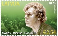 Stamp, Mariss Jansons, Conductor, Latvia,  , Conductors, Famous People