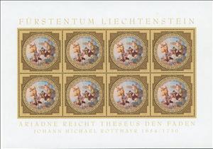 Full Pane, Ariadne gives Theseus the thread, Liechtenstein,  , Paintings