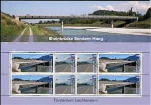 Se-tenant, Bridge, Liechtenstein,  , Bridges