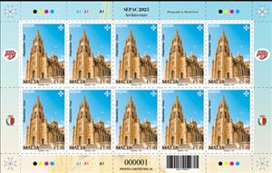 Full Pane, Our Lady of Loreto Church, Ghajnsielem, Malta,  , Churches - Cathedrals - Basilicas - Chapels, S.E.P.A.C.