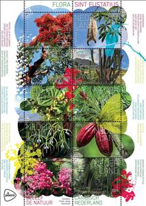 Mini Sheet, Experience Nature : Flora of Saint Eustatius, Netherlands,  , Flowers, Plants (Flora)