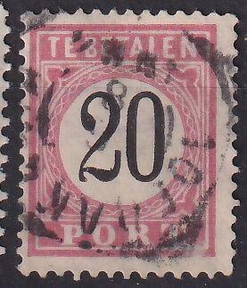 Stamp, Value in black, Netherlands East Indies,  , Numbers