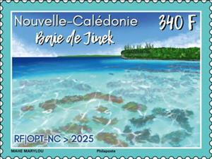 Stamp, Jinek Bay, New Caledonia,  , Landscapes