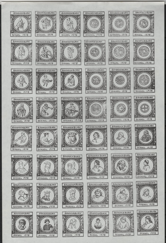 1978 Full Sheet Imperforated