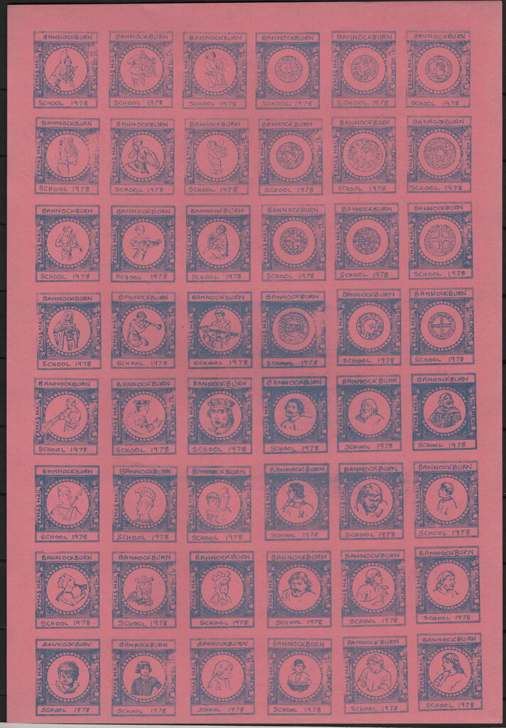 1978 Full Sheet Imperforated