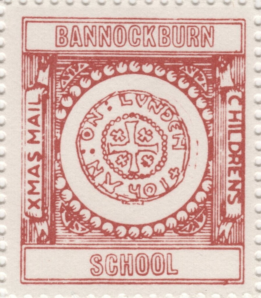 Cross on old coin