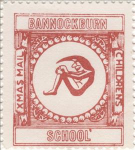 Stamp, Gnome facing left, Scotland,  , Christmas, Schools