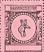 Stamp, Laughing Bear facing right, Scotland,  , Christmas, Schools