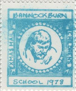 Stamp, Man looking down, Scotland,  , Christmas, Schools