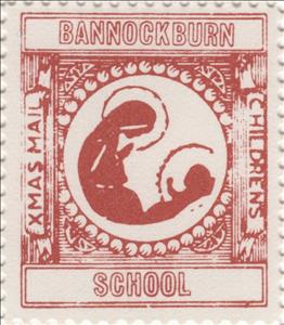Stamp, Mary and baby Jesus, Scotland,  , Christmas, Schools