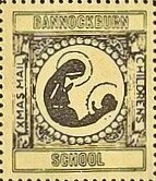 Stamp, Mary and baby Jesus, Scotland,  , Christmas, Schools