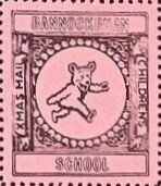 Stamp, Running Bear, Scotland,  , Christmas, Schools