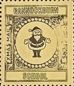 Stamp, Santa outstretched Arms, Scotland,  , Christmas, Schools