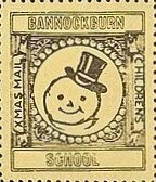 Stamp, Snowman facing forward, Scotland,  , Christmas, Schools